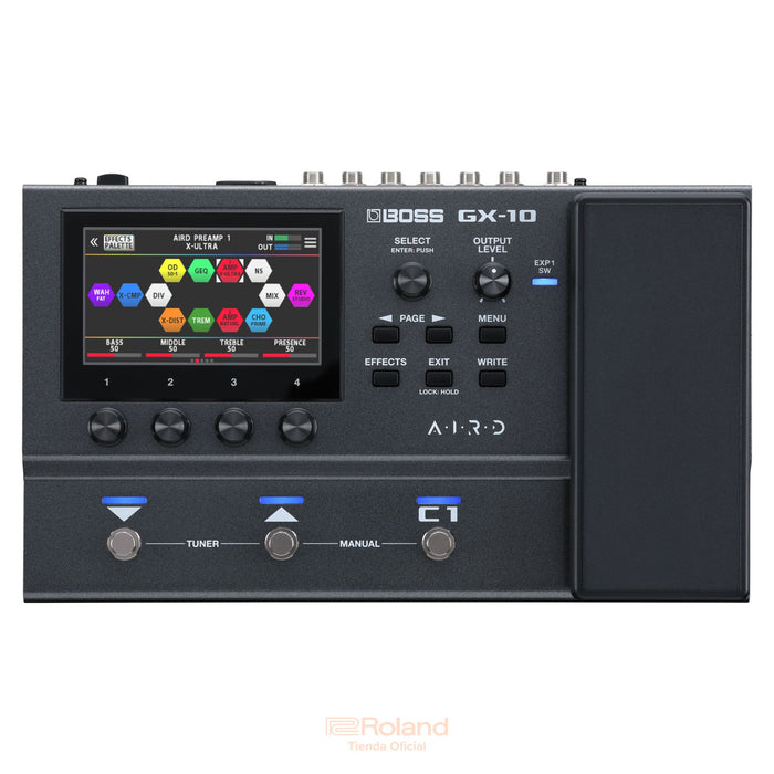 GX-10 Procesador de efectos de guitarra