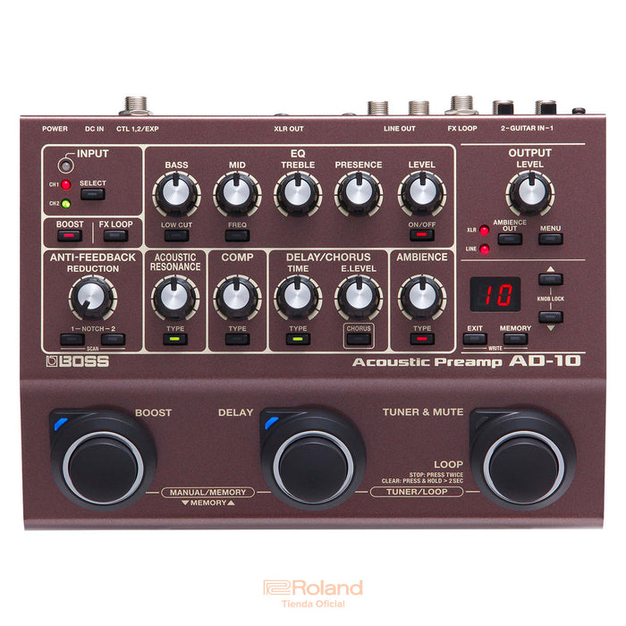 AD-10 Preamplificador Acœstico