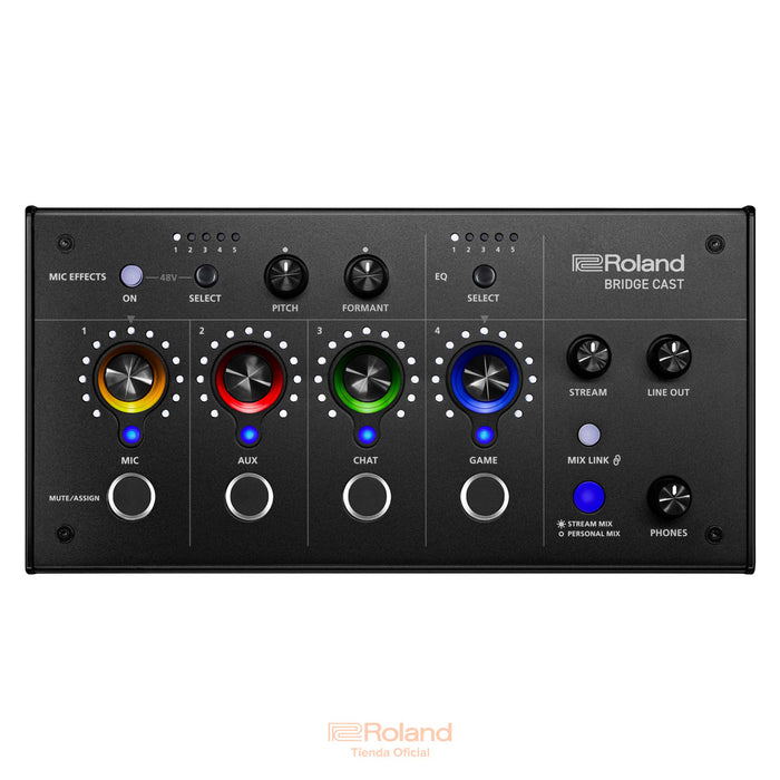 BRIDGE CAST Mezcladora de audio para gaming
