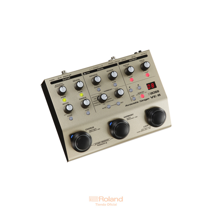 VE-8 Acoustic Singer — Roland México VE-8 Acoustic Singer — Roland México