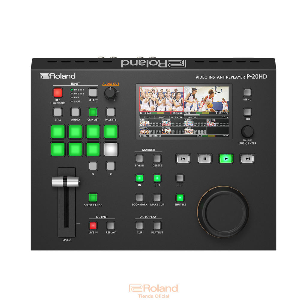 Pー20HD P-20HD Repetidor instantáneo de video — Roland México