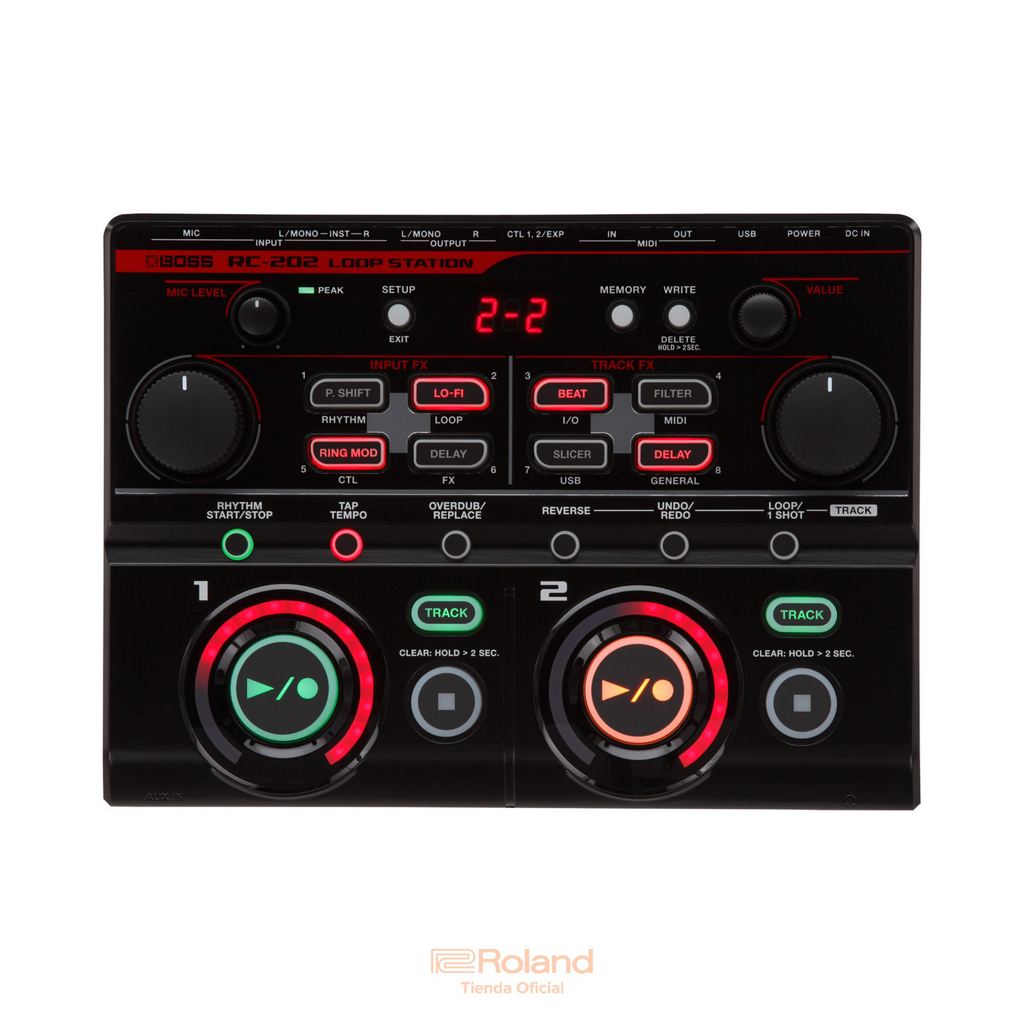 ギター Roland Boss RC-202 Loop Station RC-202 Loopstation — Roland México
