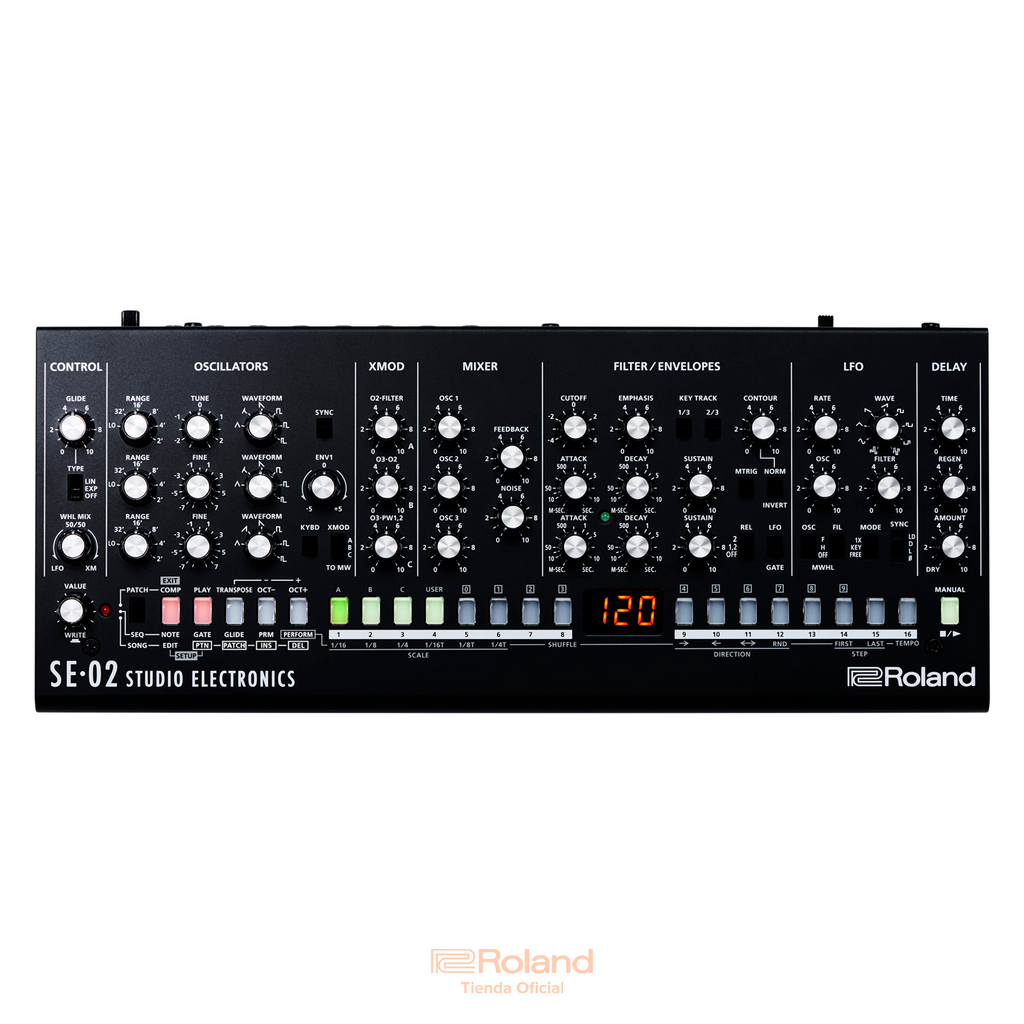 鍵盤楽器 Roland Boutique SE-02 SE-02 Sintetizador Boutique — Roland México