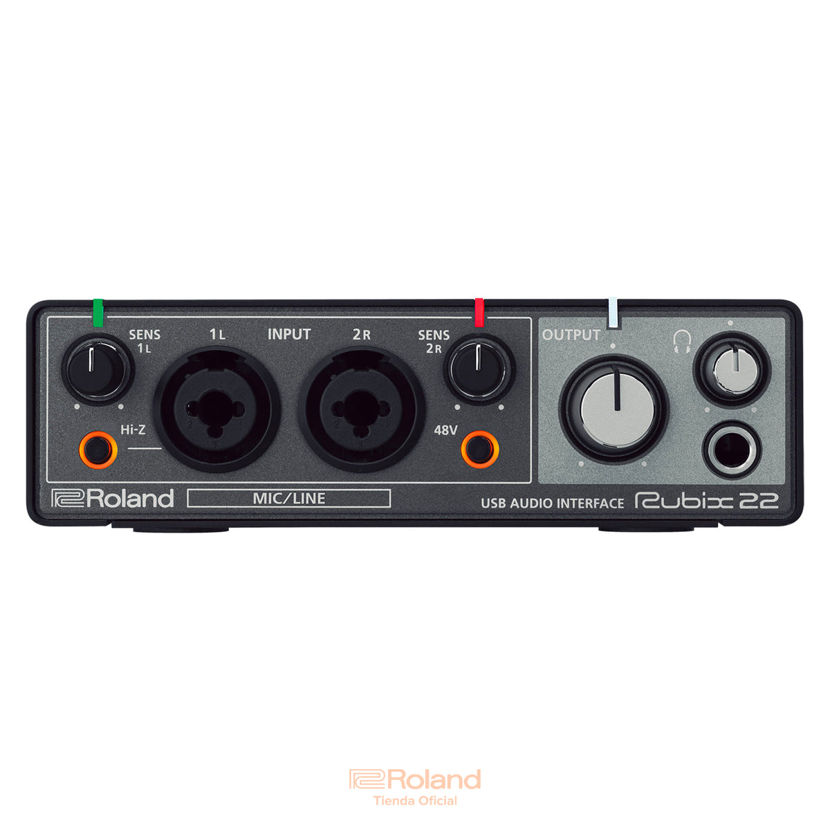 RUBIX22 Interfaz de audio — Roland México