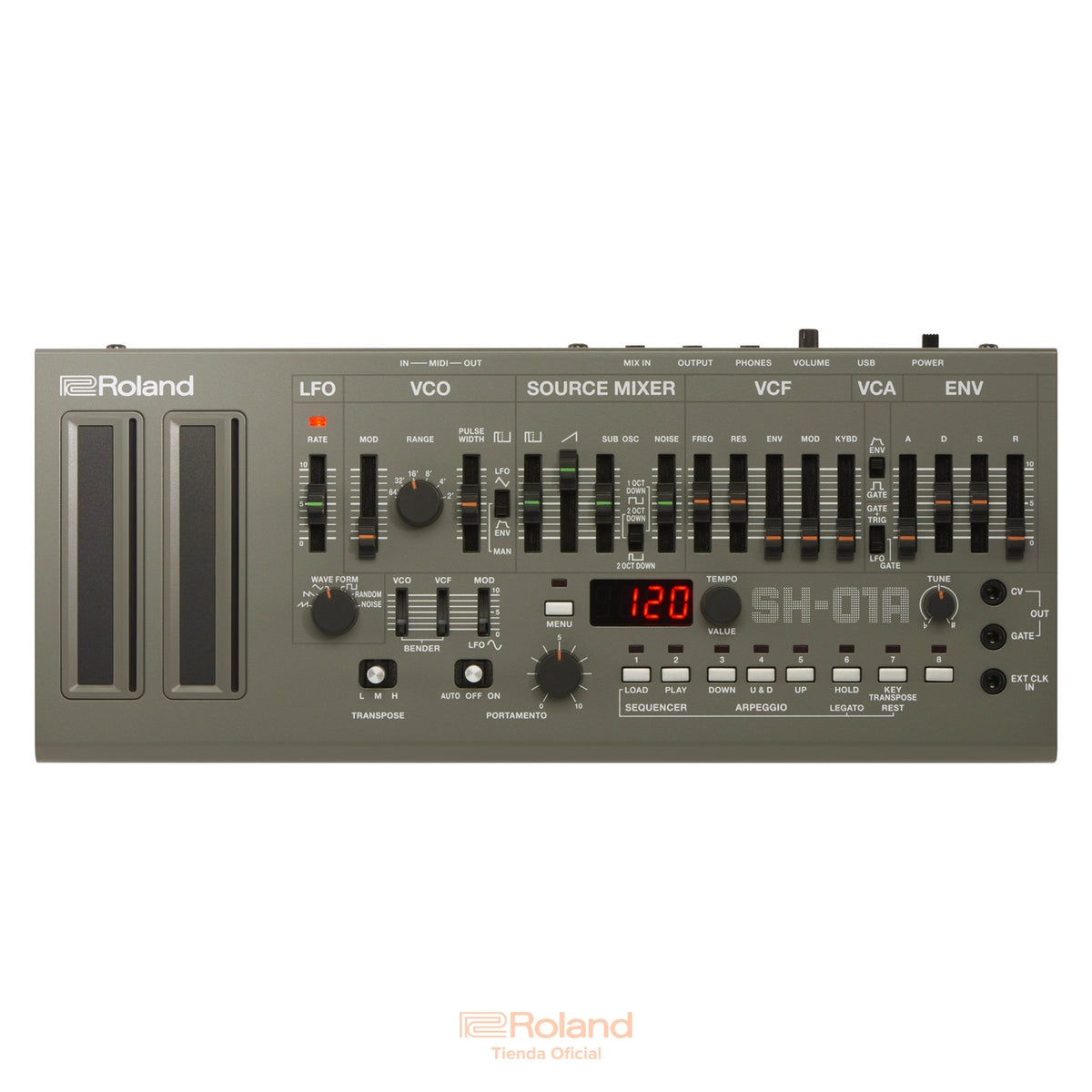 SH-01A Sintetizador Boutique — Roland México